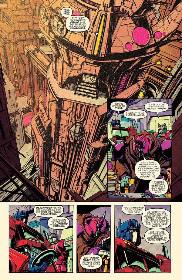 IDW's Optimus Prime Issue 10 Three Page ITunes Preview  (3 of 4)